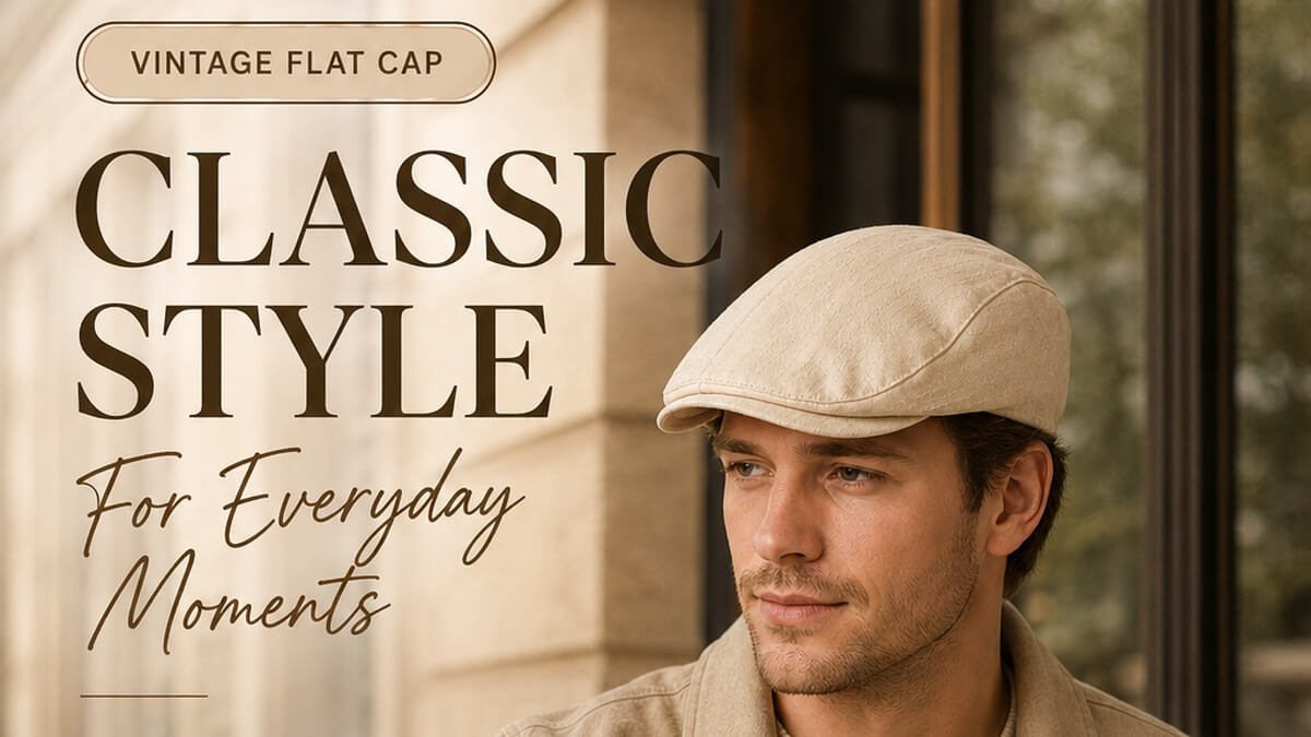 How to Style a Vintage Flat Cap | Everyday Classic Looks | Hat Noble