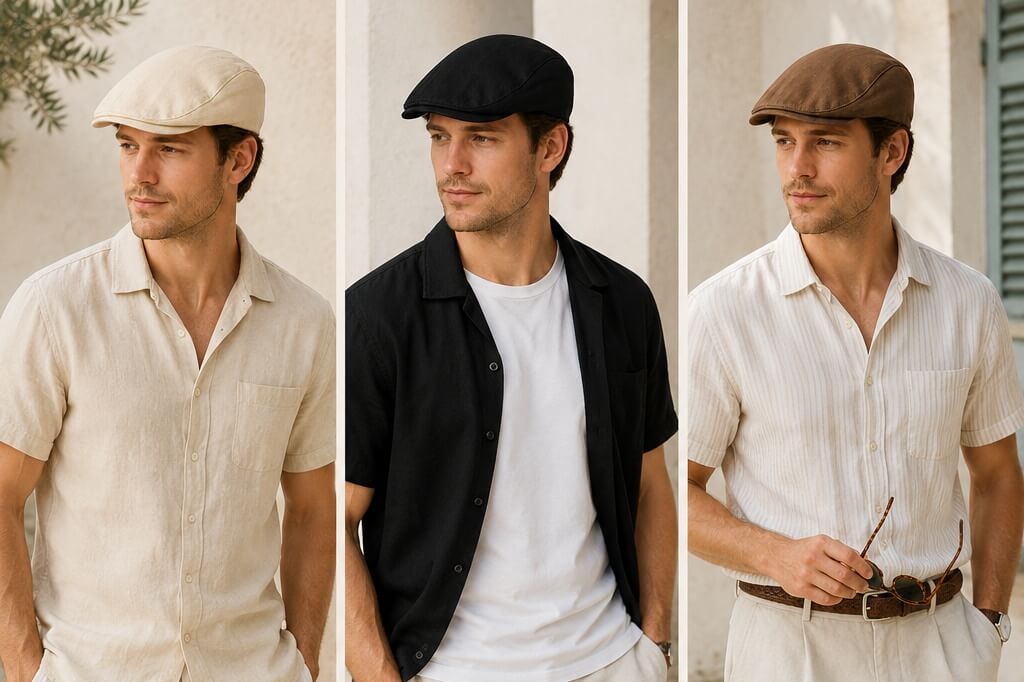 Summer Flat Cap Outfit Ideas: Light, Breathable & Timeless Style